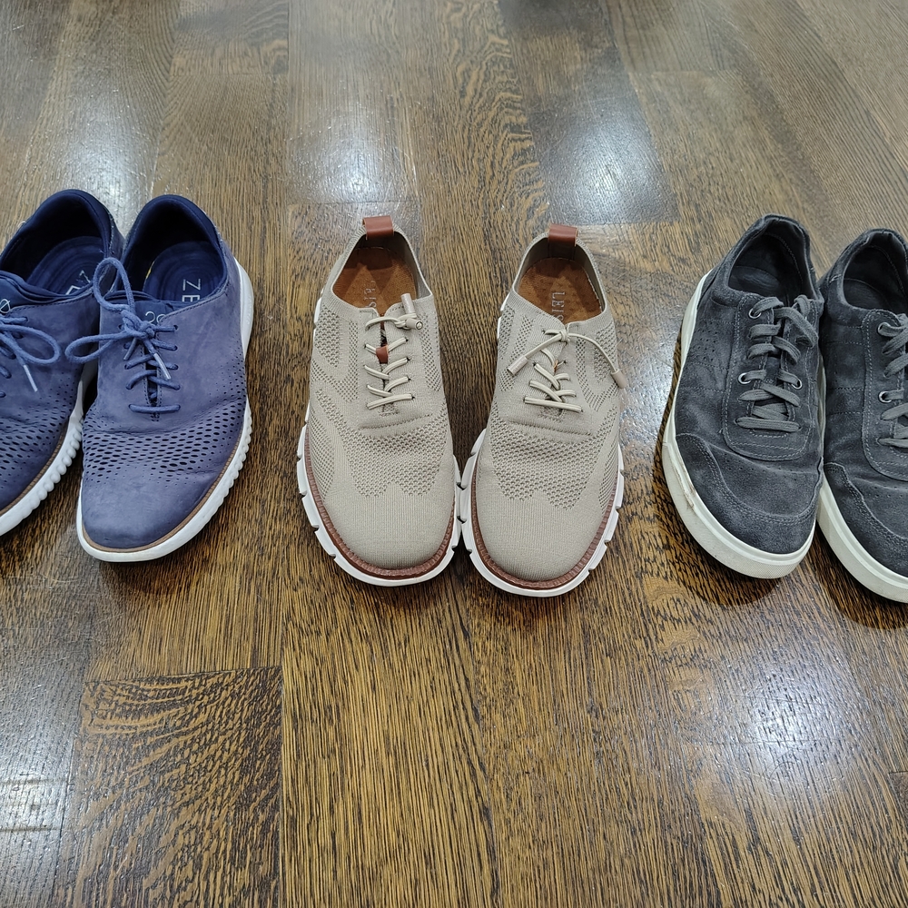 Men's Gray Suede Sneakers